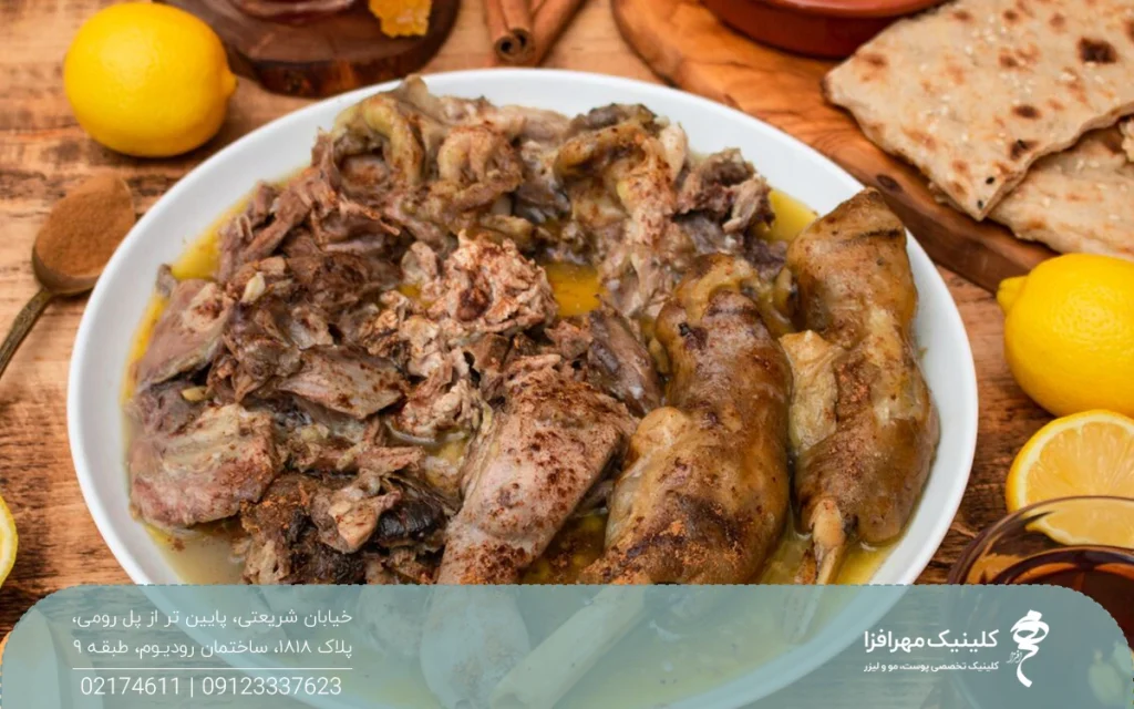 بشقابی پر از کله پاچه