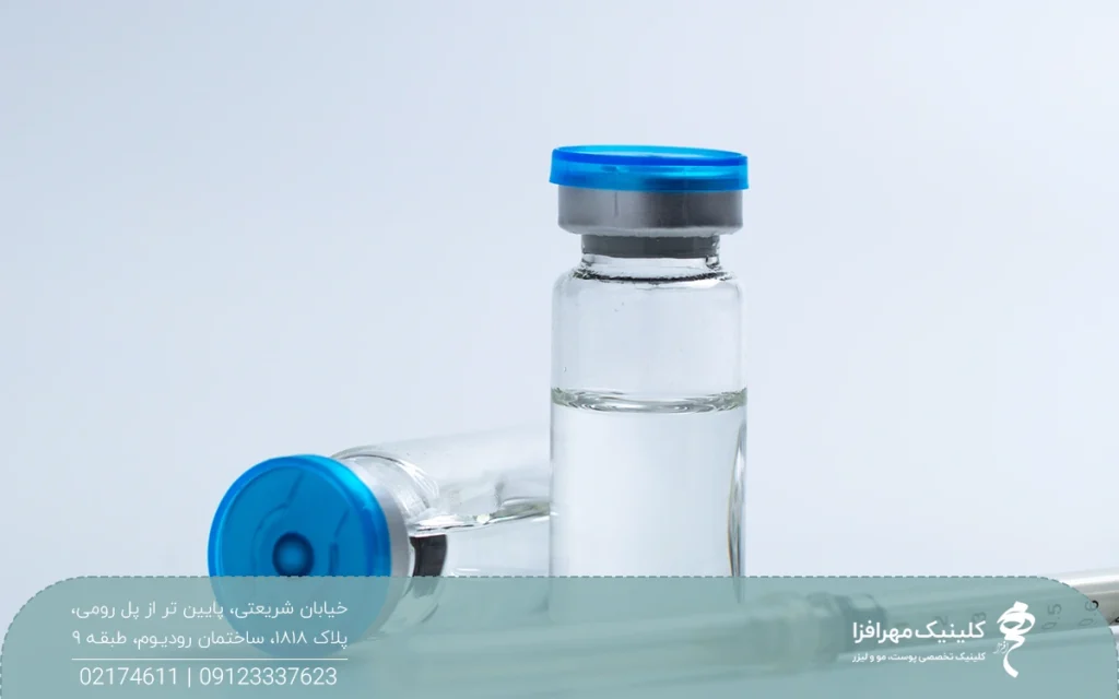 دو ویال فیلر که یکی از عمودی قرار دارد و دیگری افقی قرار گرفته است